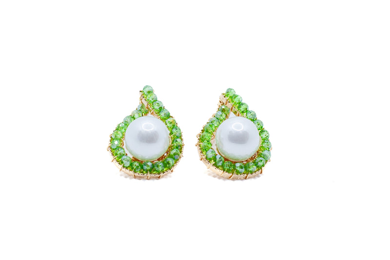 Eggnest of the Pearl Earrings