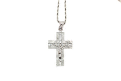 On The Cross Motif Men's Necklace