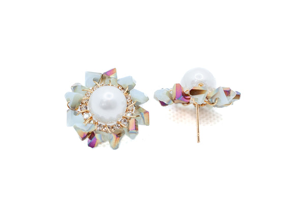 Crystal flower Earrings