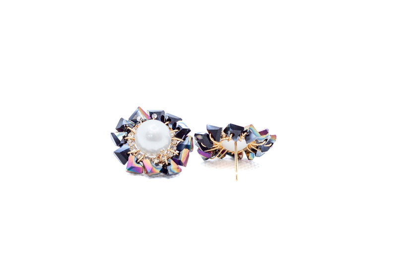 Crystal flower Earrings