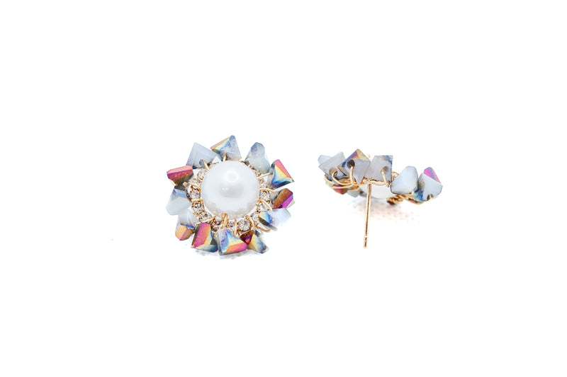 Crystal flower Earrings