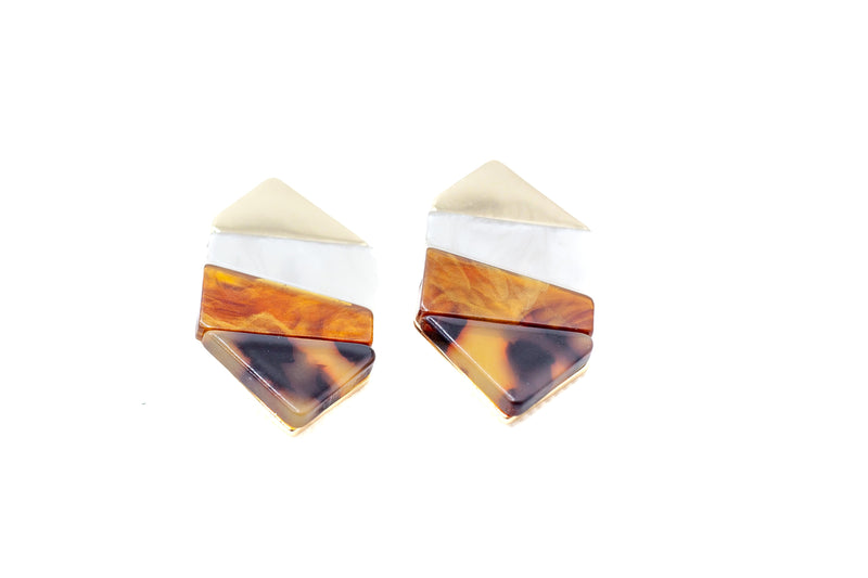 Hexagonal Earrings