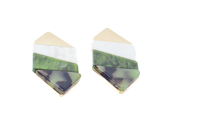 Hexagonal Earrings