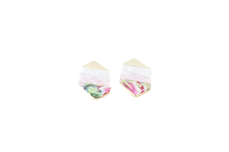 Hexagonal Earrings