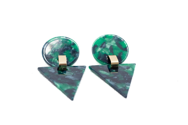 Geometric acrylic Earrings