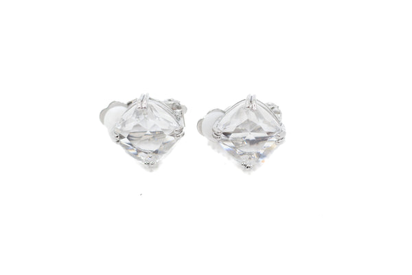 Rhombus Zirconia Stone Earring