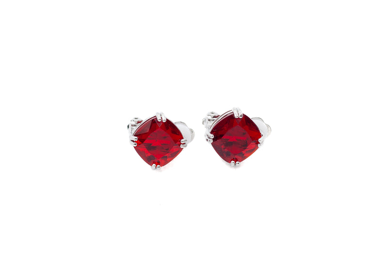 Rhombus Zirconia Stone Earring