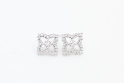 Zirconia Centred Butterfly Earrings