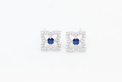 Zirconia Centred Butterfly Earrings