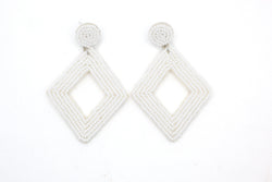 Bohemian Fashion Mini Beads Weaving Kite Earring Drops