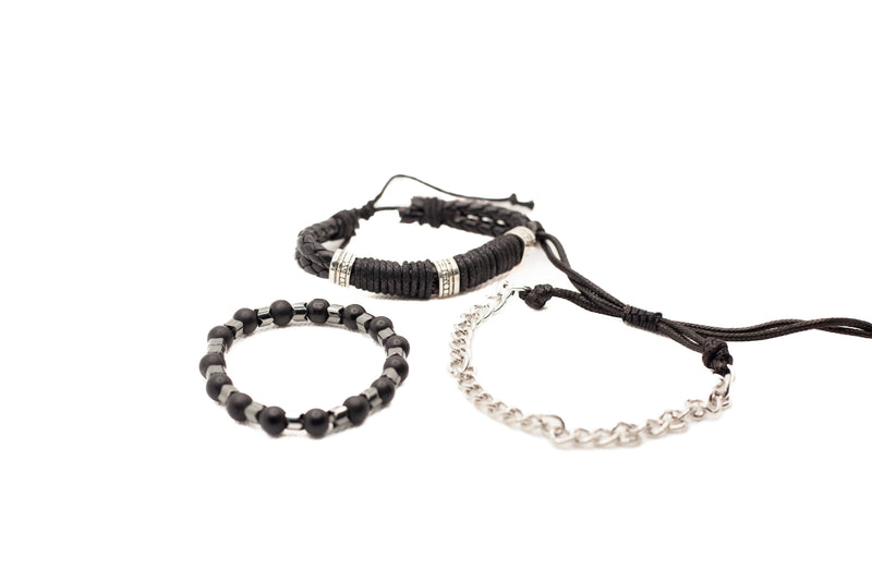 Silverback themed bead bracelets