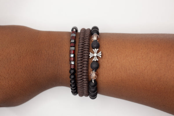 Earth Toned Beads Bracelets