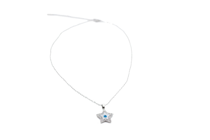 Zirconia Star Charm Necklace