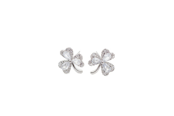 Three Leaf Clover Small Stud Earrings